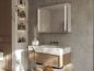 Preview: Premium Badezimmerspiegelschrank aus Aluminium