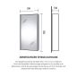 Preview: Spiegelschrank 40cm (Grau matt)