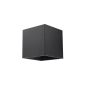 Preview: Wandleuchte QUAD 1 schwarz