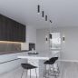 Preview: Wandleuchte LAGOS 2 schwarz