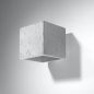Preview: Wandleuchte QUAD Beton