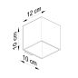 Preview: Wandleuchte QUAD Beton