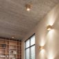 Preview: Wandleuchte QUAD Naturholz