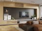 Preview: Wandleuchte BERG Naturholz