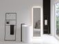 Preview: LED - Badspiegel mit ALU-Rahmen - ANDONA