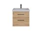 Preview: Waschtischunterschrank 63cm (Gold Eiche)