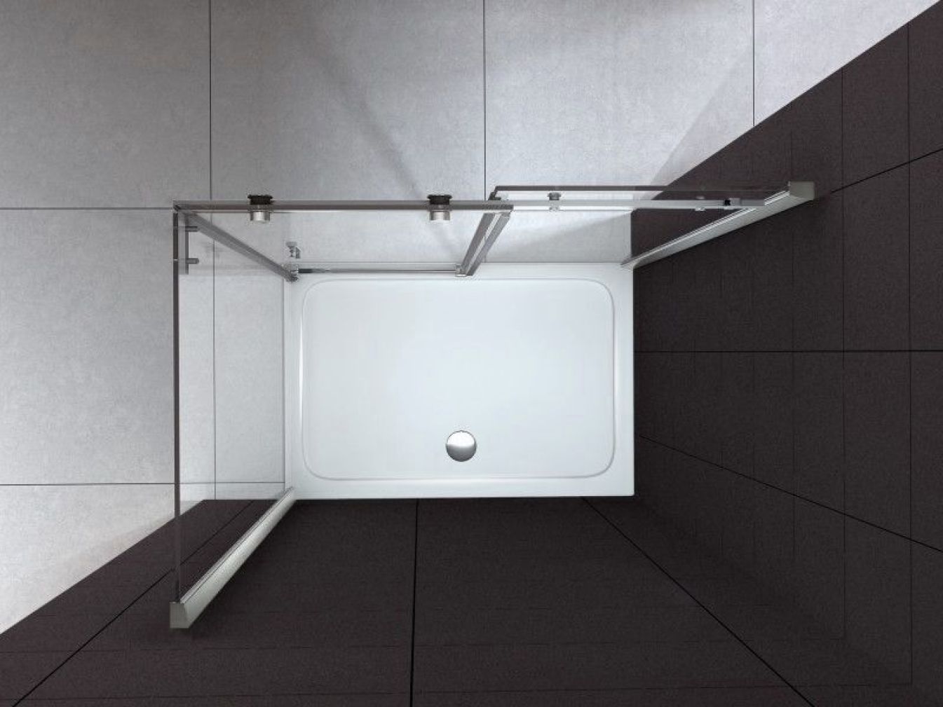 Duschtasse Duschwanne - 120 × 90 cm