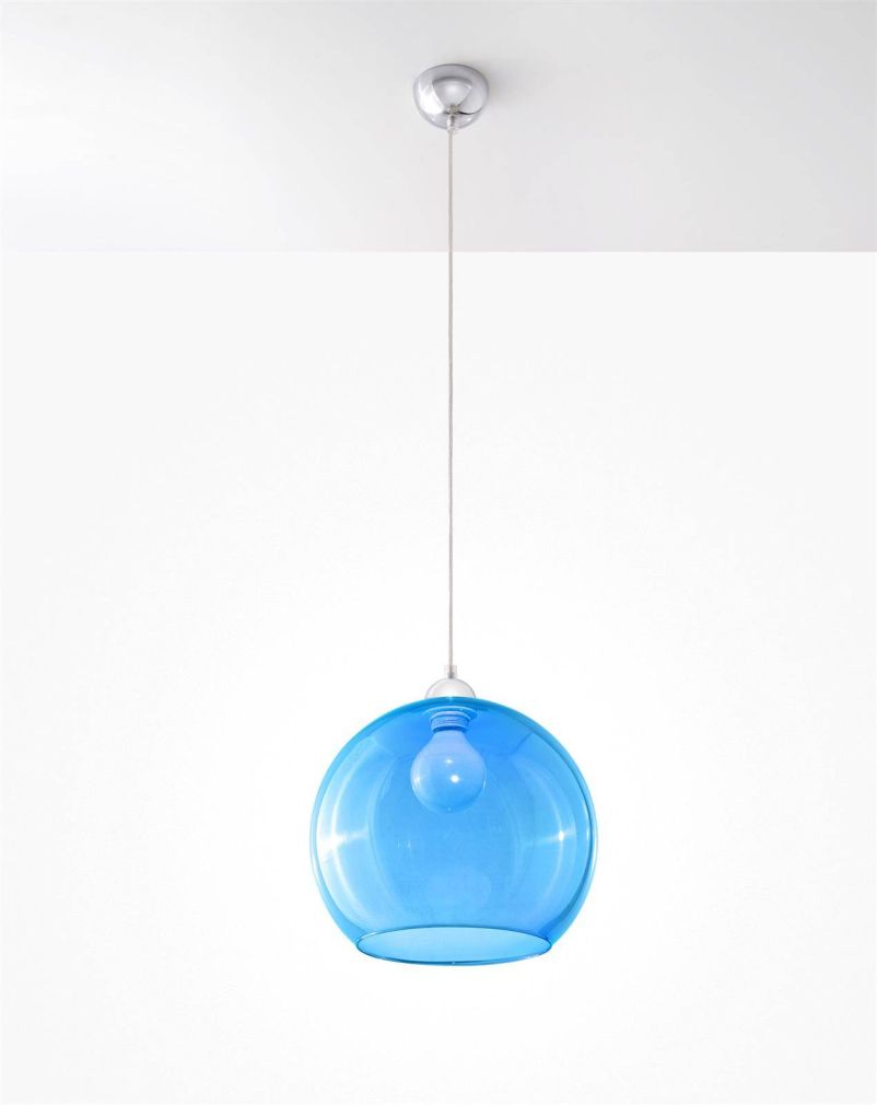 Hängeleuchte BALL Blau