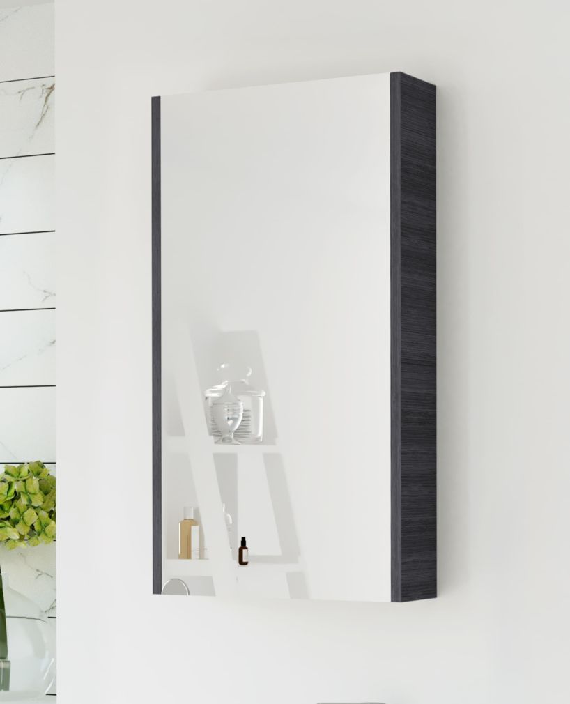 Spiegelschrank 40 cm (Antrazit)