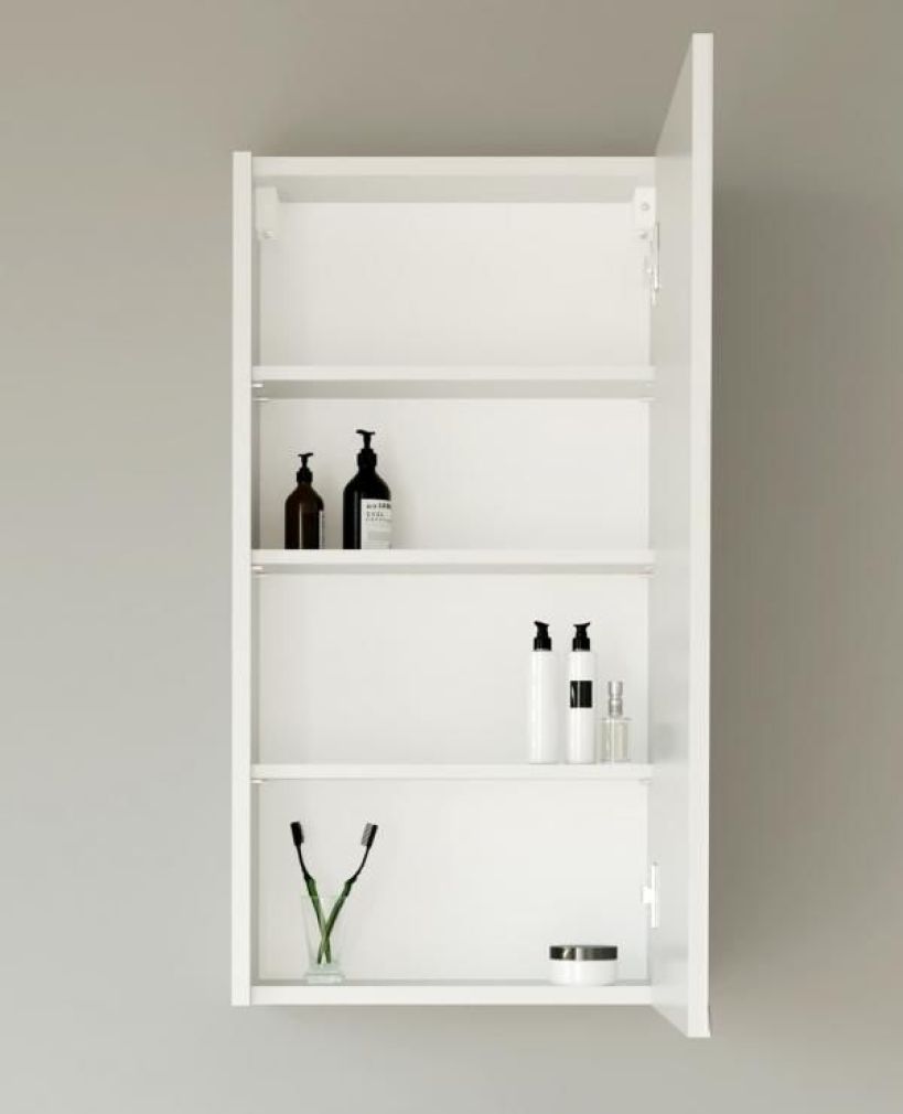 Spiegelschrank 40cm (Weiß)