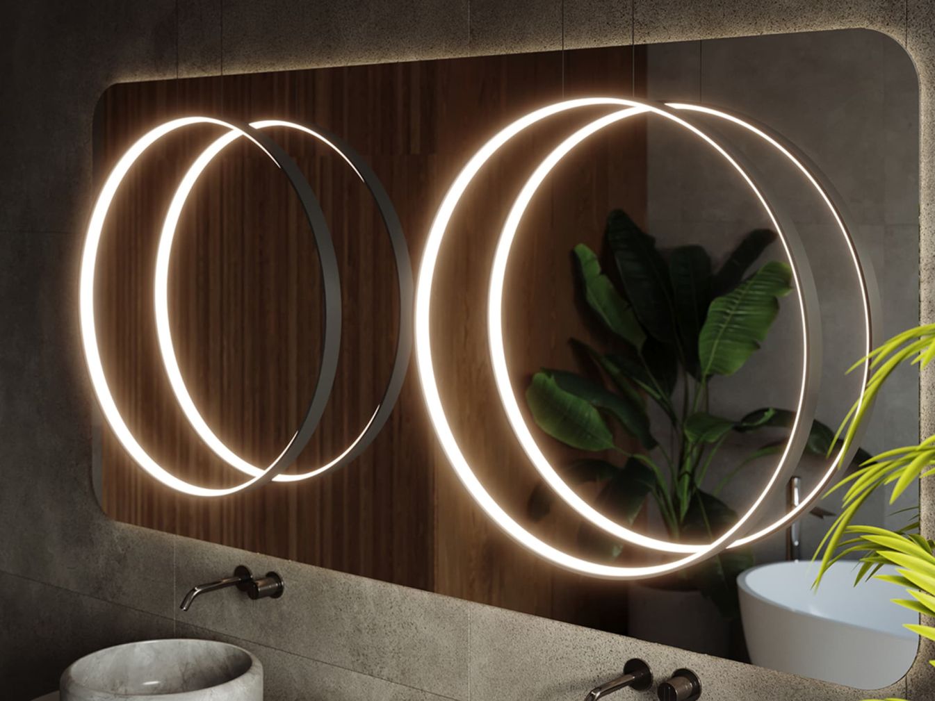 LED Hängeleuchte Rio, Stahl schwarz, Ring Design