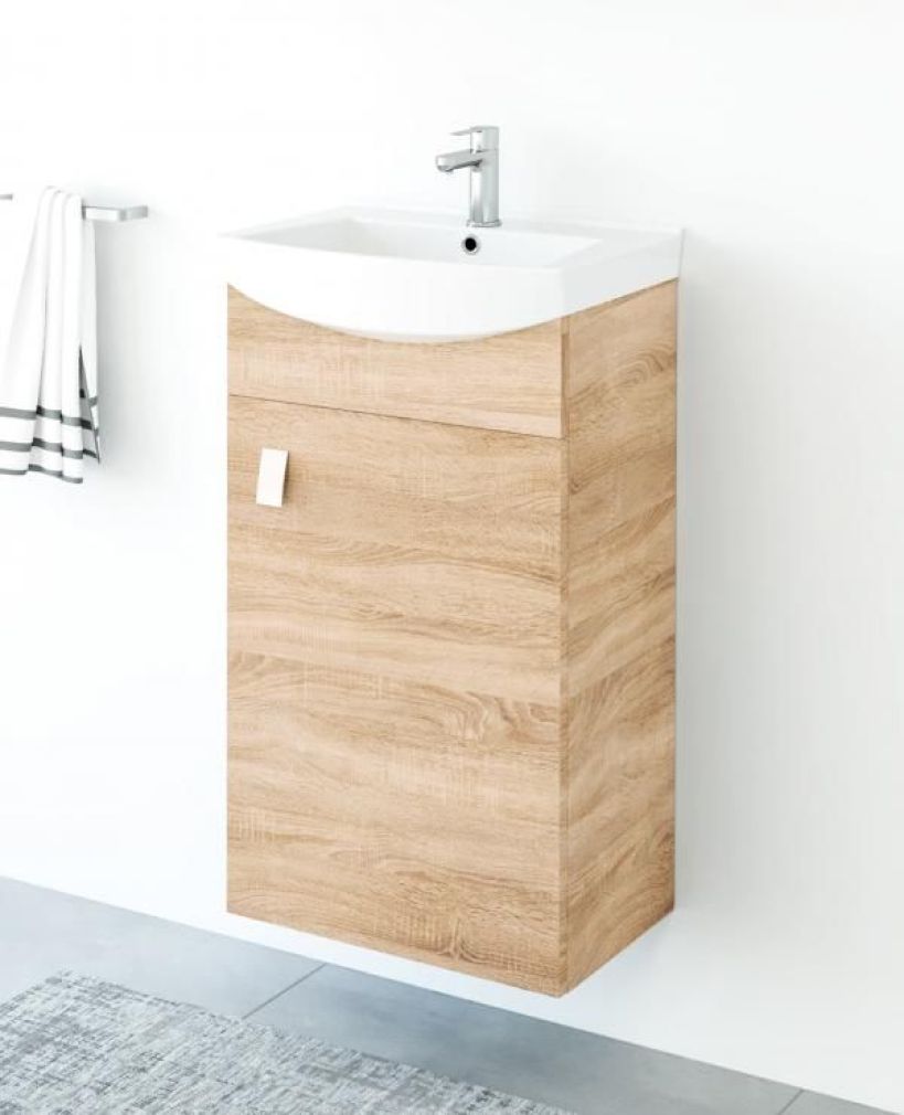 Waschtischunterschrank 45cm (Sonoma Eiche)