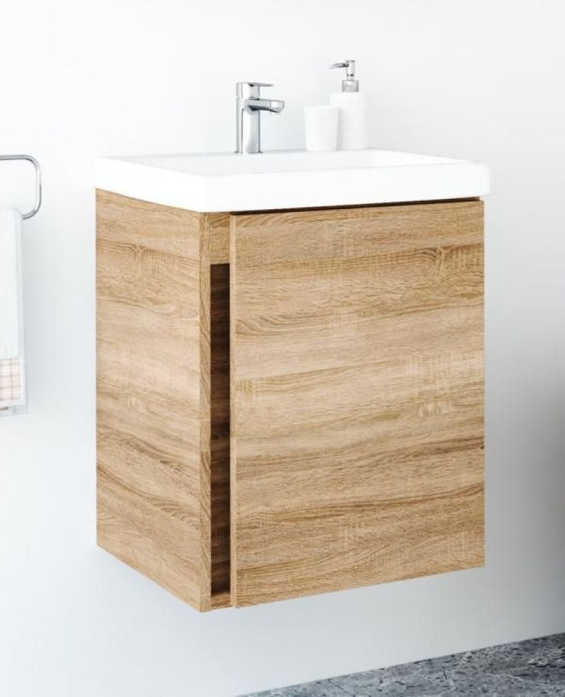 Waschtischunterschrank 50cm (Sonoma Eiche)