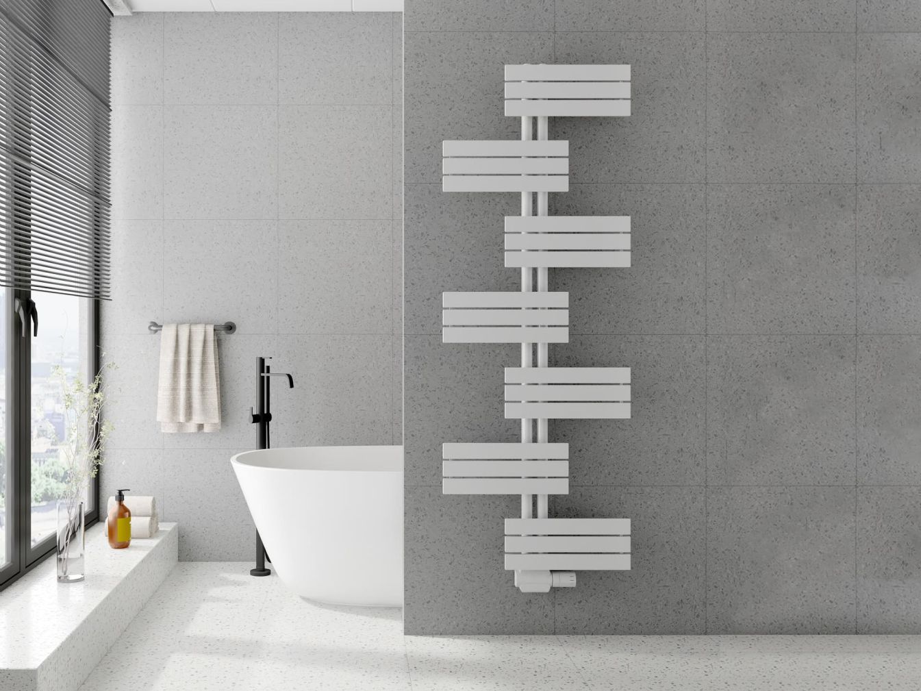 Designheizkörper Agora Premium, Weiß