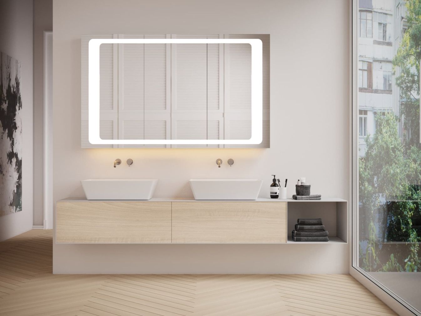 Spiegelschrank FAME Detail