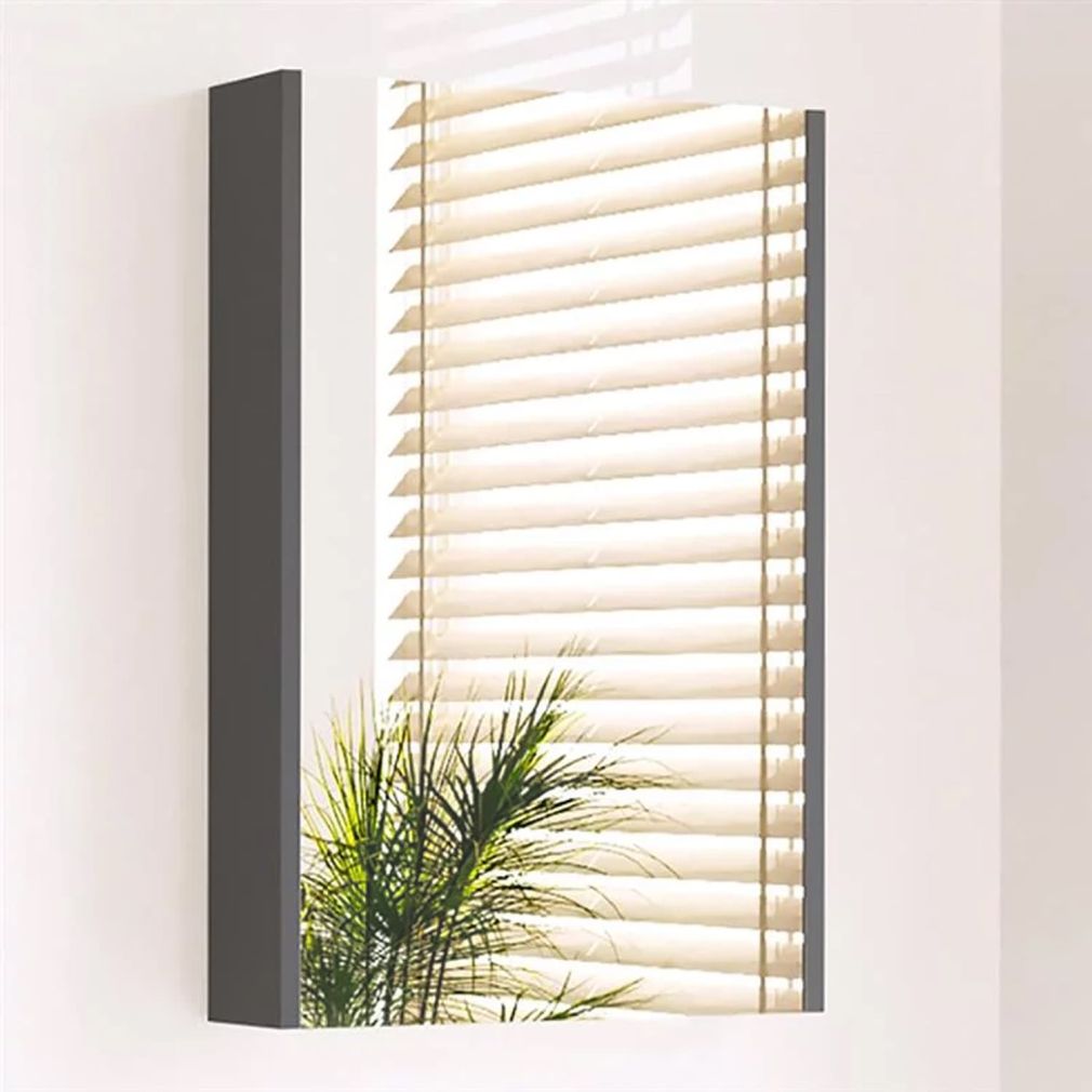 Spiegelschrank 40cm (Grau matt)