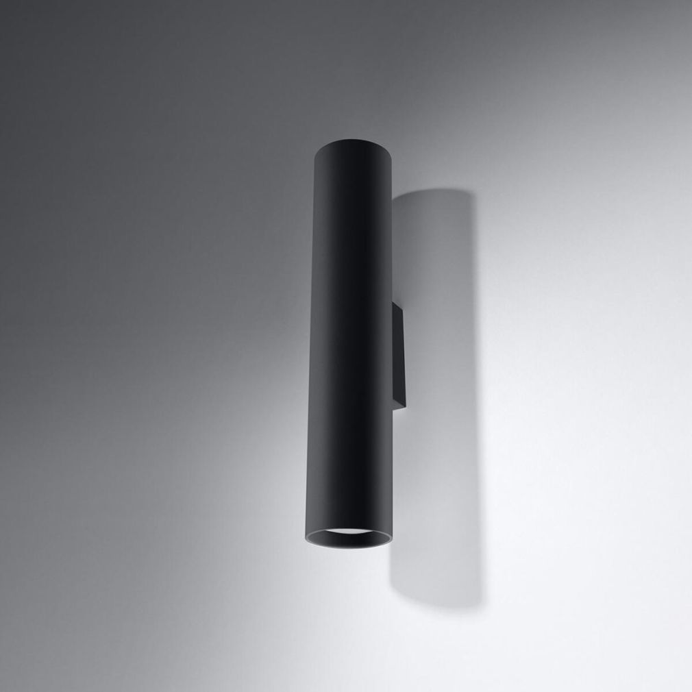 Wandleuchte LAGOS 2 schwarz