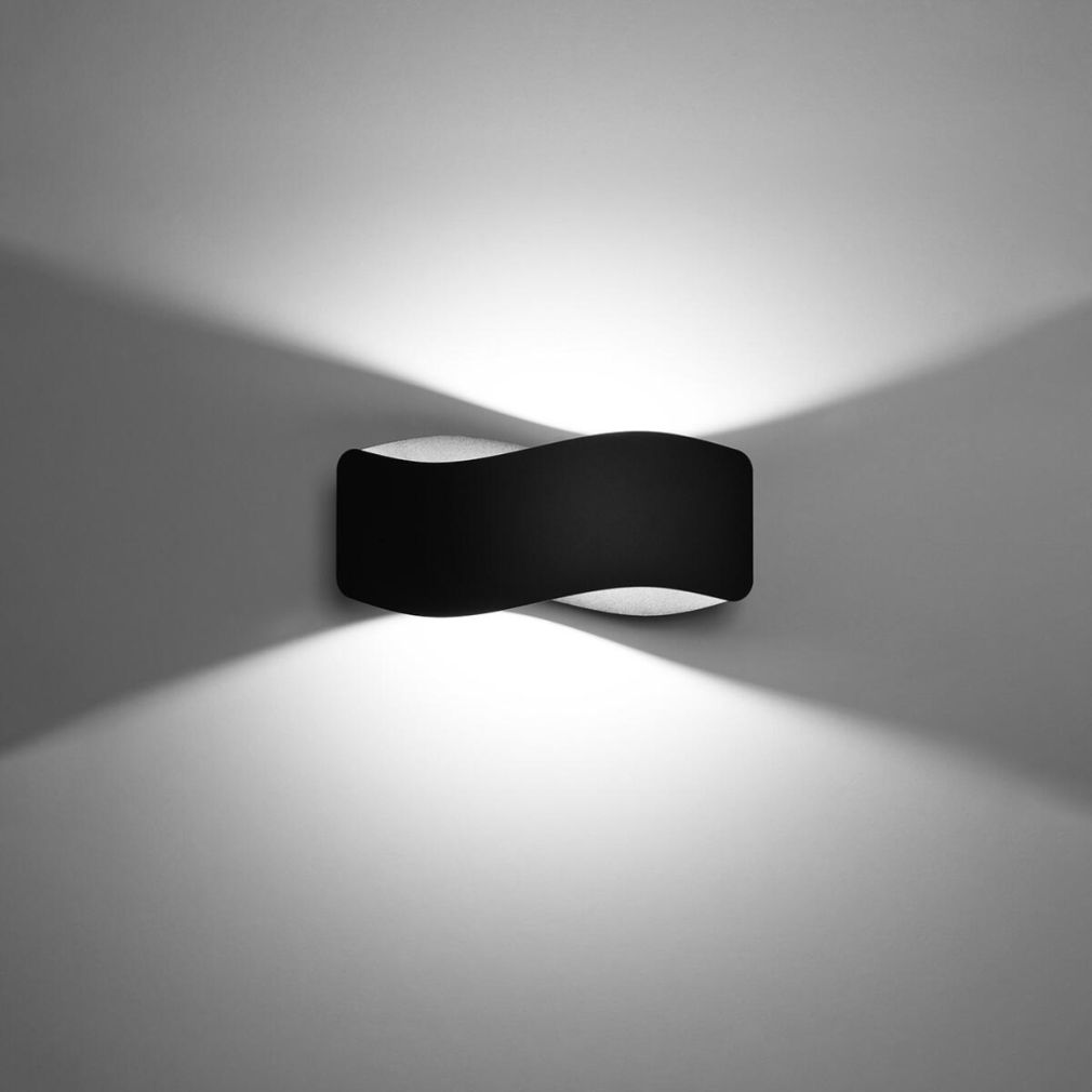 Wandleuchte TILA 30 schwarz