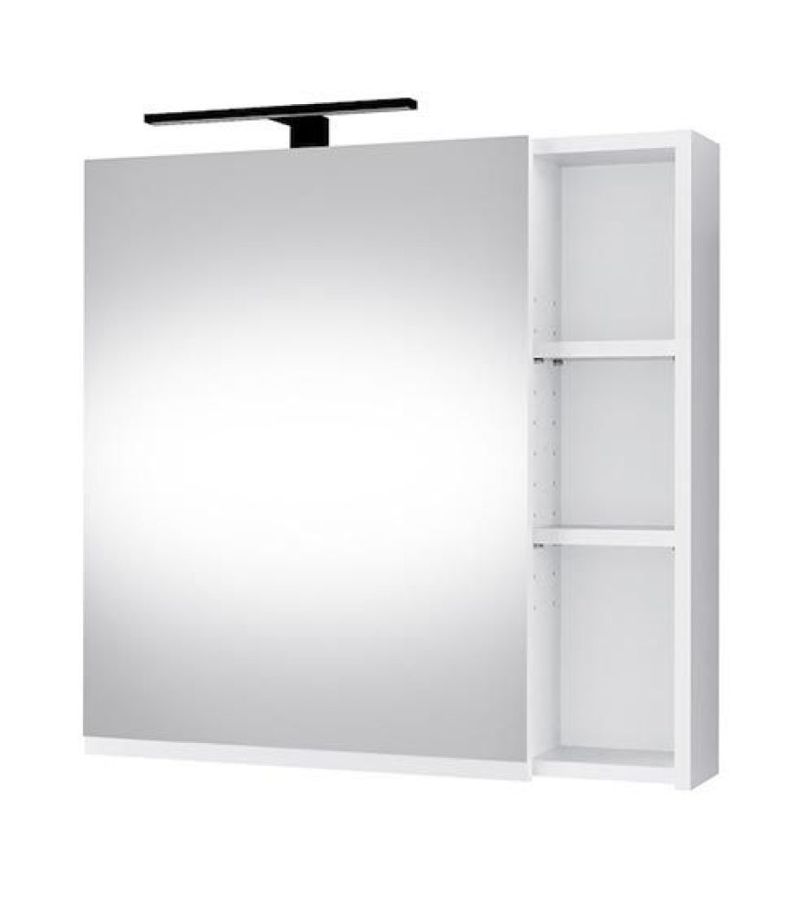 Spiegelschrank 70cm (Weiß)