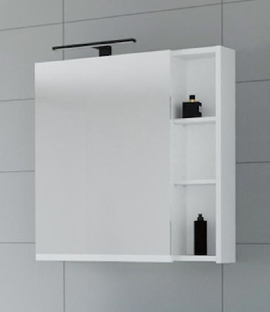 Spiegelschrank 70cm (Weiß)