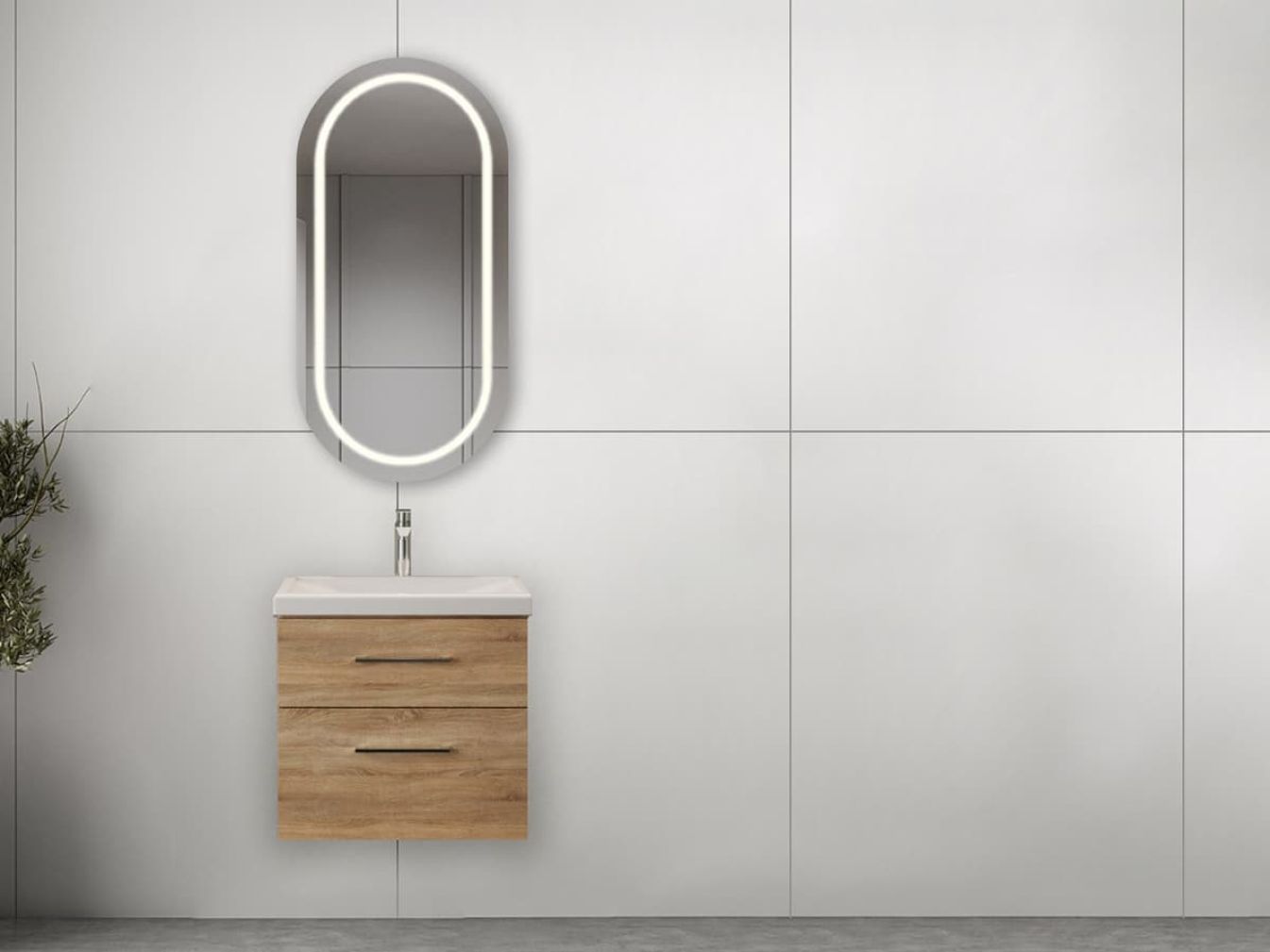 Waschtischunterschrank 63 cm (Sonoma Eiche)