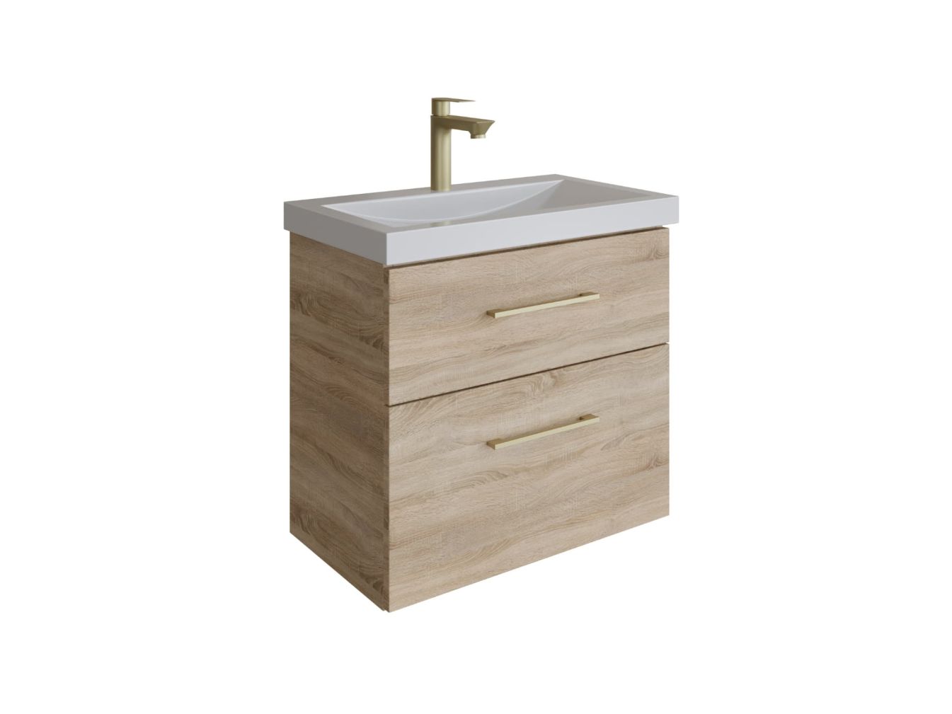 Waschtischunterschrank 63 cm (Sonoma Eiche)
