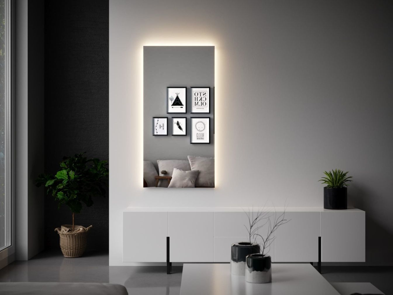 Flurspiegel ARGON Neutral