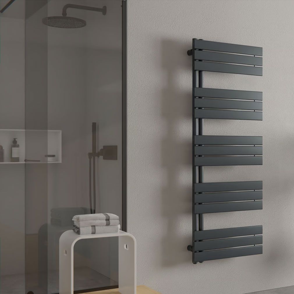Design Badheizkörper Handtuchwärmer in Anthrazit
