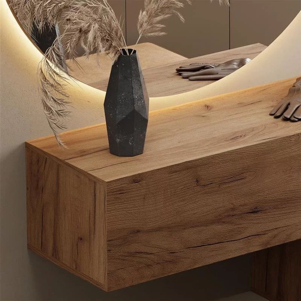Hängeschrank 100 cm Gold Eiche