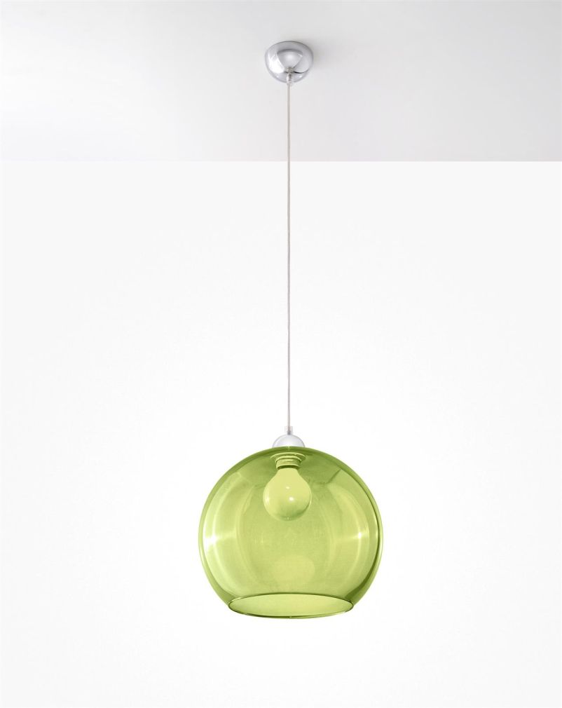 Hängeleuchte BALL Grün