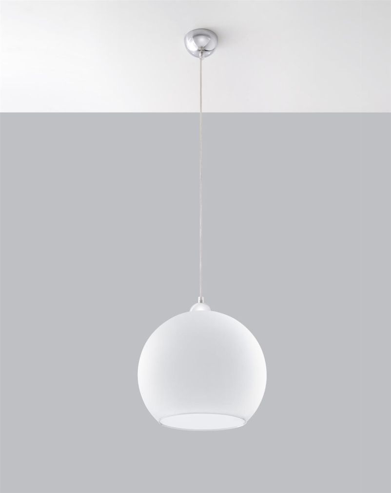 Hängeleuchte BALL Weiß