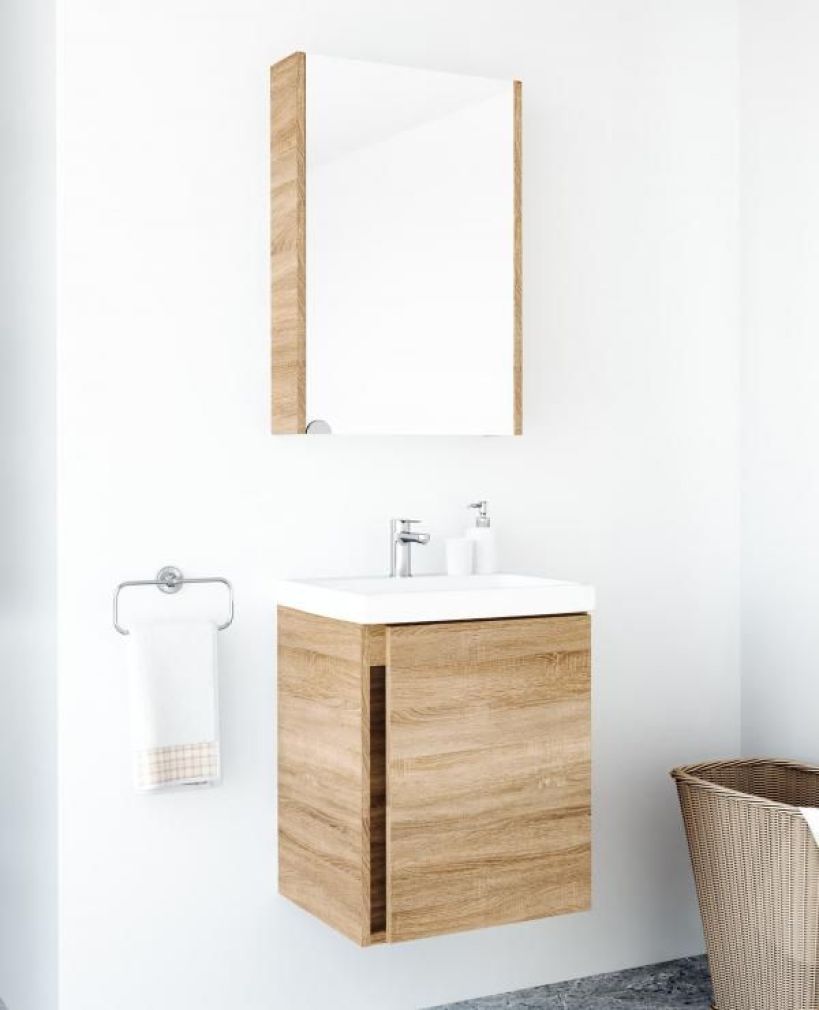 Waschtischunterschrank 50cm (Sonoma Eiche)