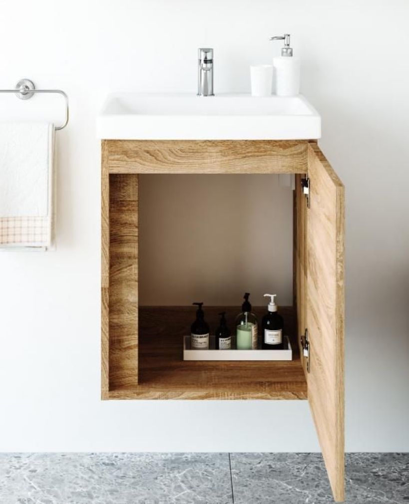 Waschtischunterschrank 50cm (Sonoma Eiche)