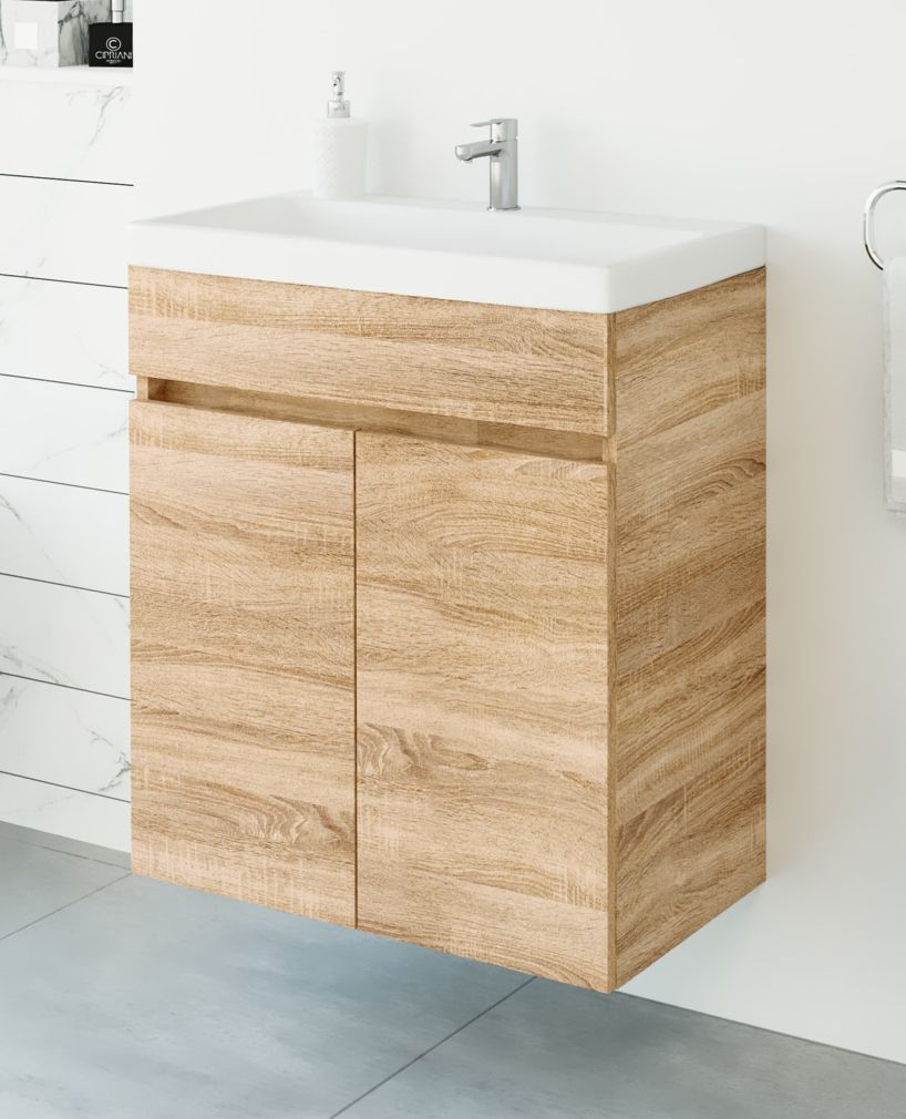 Waschtischunterschrank 63cm (Sonoma Eiche)