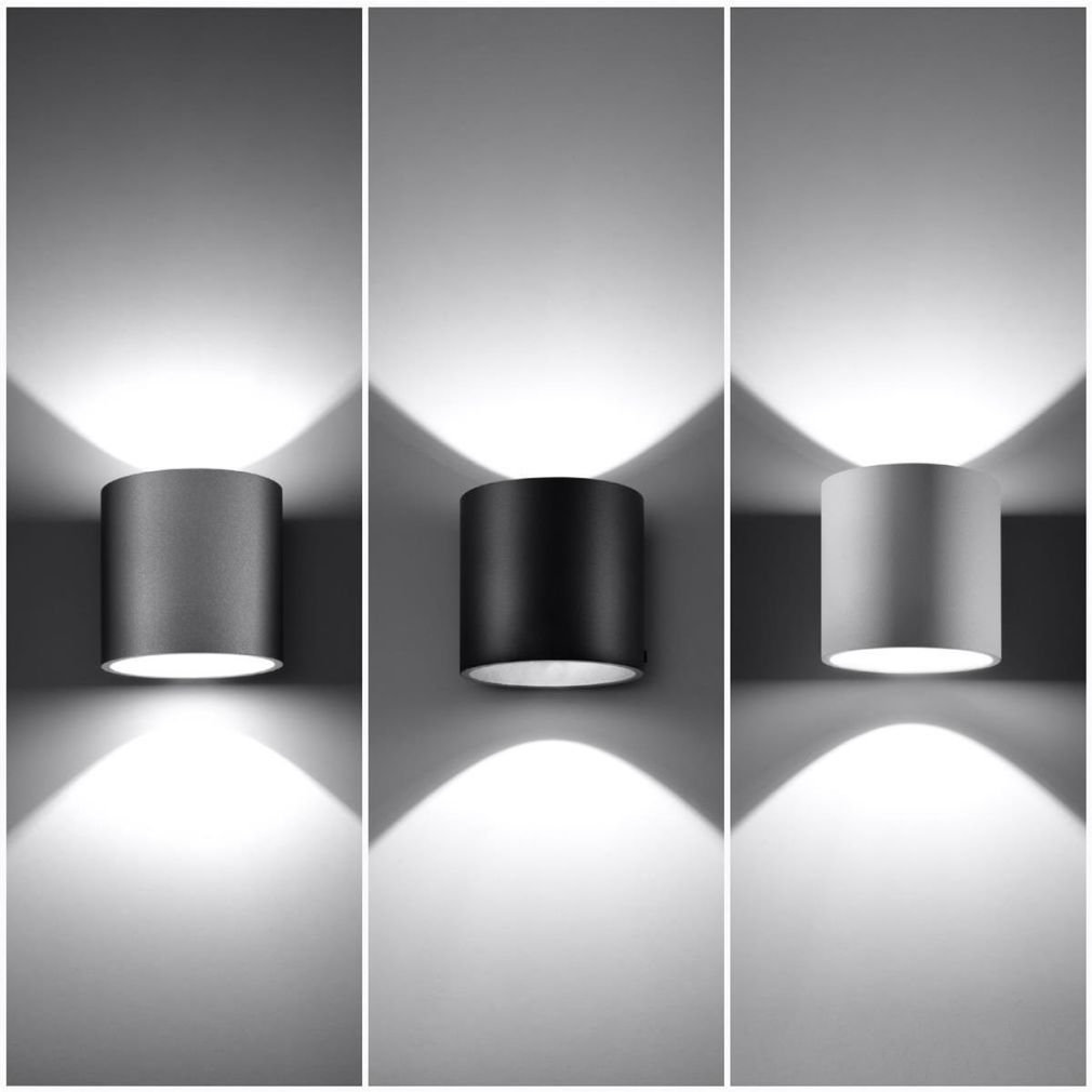Wandleuchte ORBIS 1 schwarz