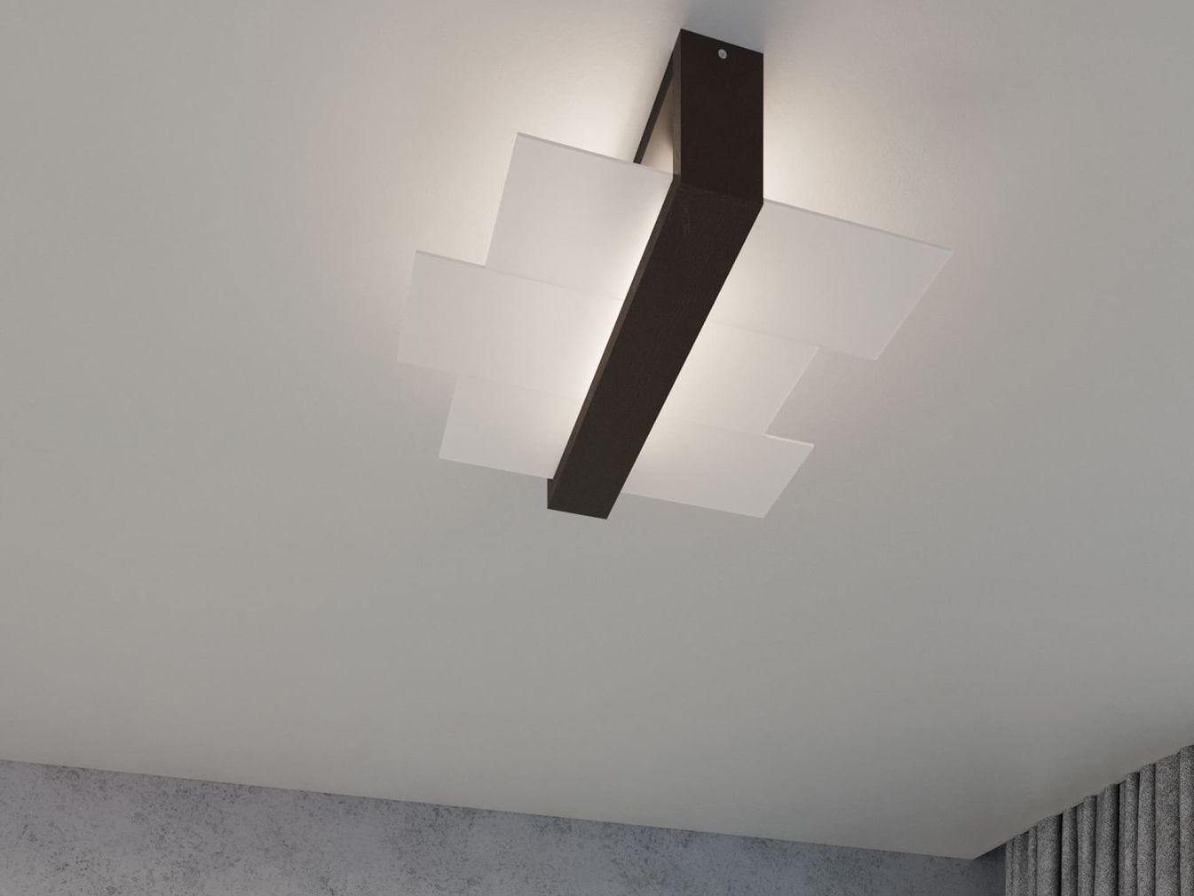 Wandleuchte FENIKS 1 Wenge