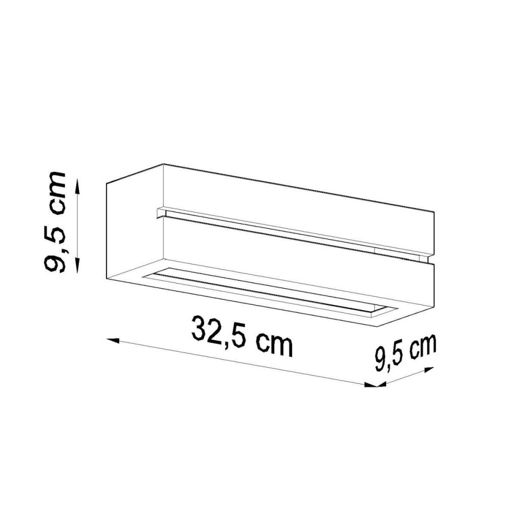 Wandleuchte Keramik VEGA LINE
