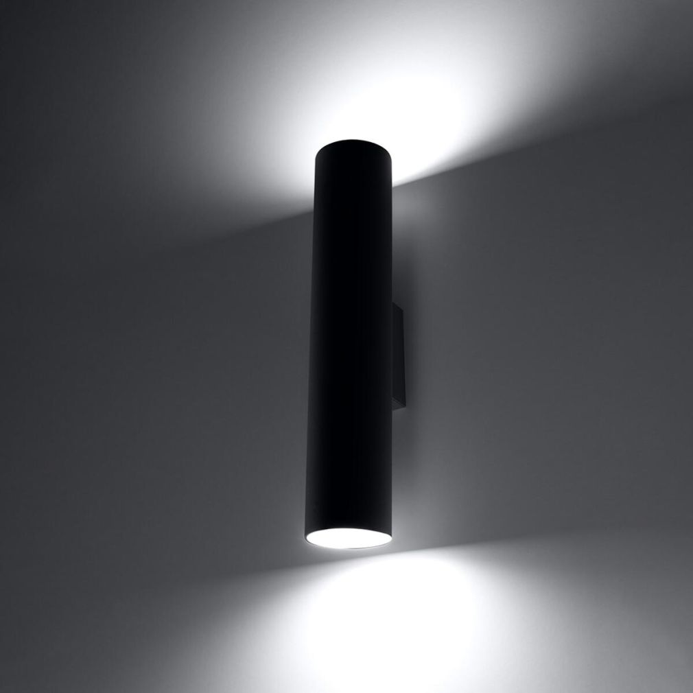 Wandleuchte LAGOS 2 schwarz