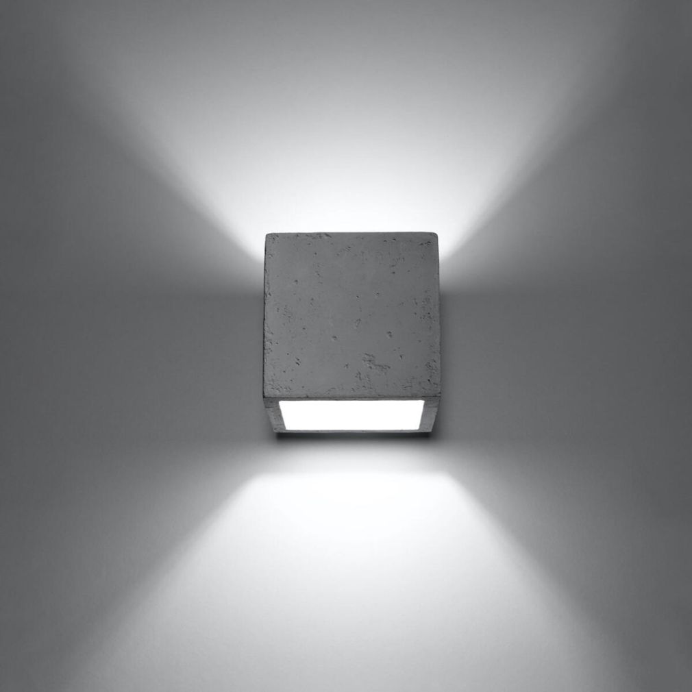 Wandleuchte QUAD Beton