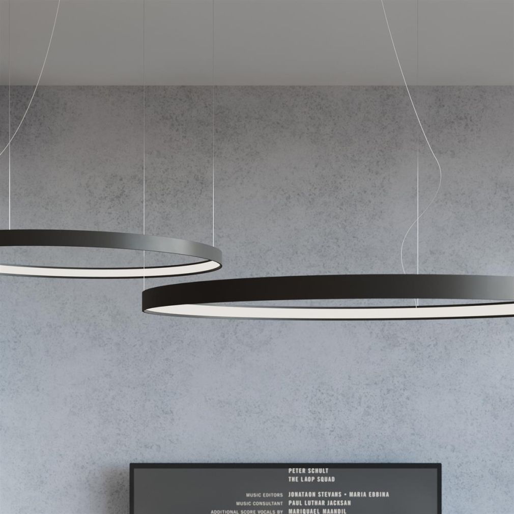 Kronleuchter RIO 55 schwarz 3000K