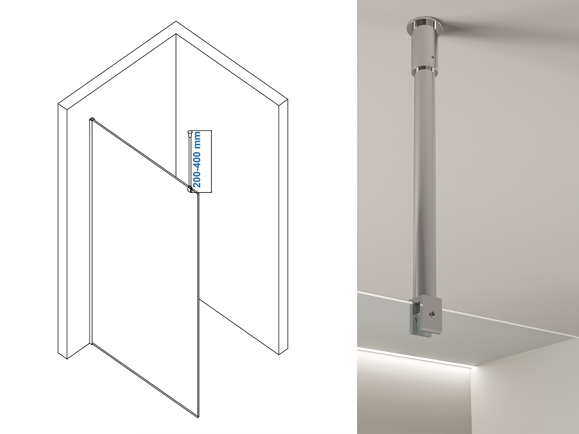 Alu Stabilisationsstange Detail